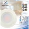Energetic Lighting 6-inch Round Recessed Downlight, 15 Watts, EzCCT, CRI 90, Wet Location, 6PK E3DL6B-92750 - alternate 3